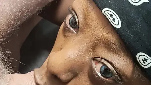 Little Blue Nasty loves being watched