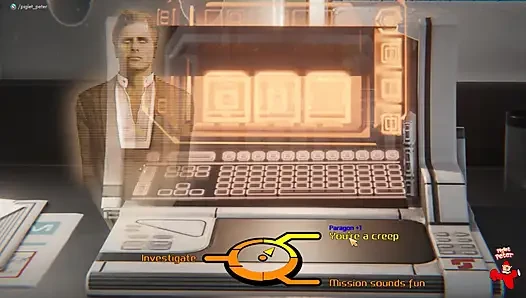Индоктринация (1) - Порно-пародийная игра Mass Effect