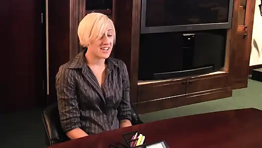 Lesbian nylon sex on table