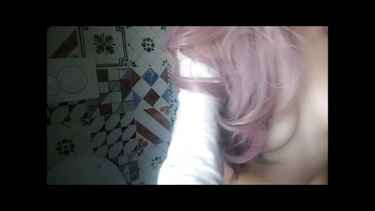 Spit and pee on cock