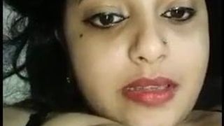 Anjali bhabhi playing with boobs