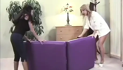 A couple of beautiful, busty babes who love pussy
