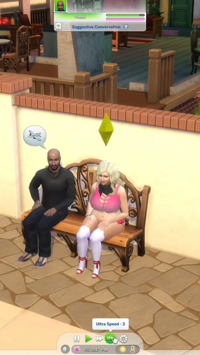 Sims 4 - Going on dates, random threesome and getting a job | Clip 3