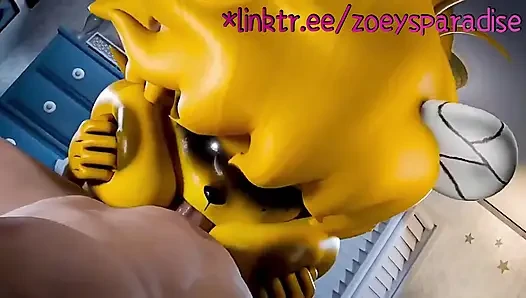 Golden Frenni enters your room to drain you dry