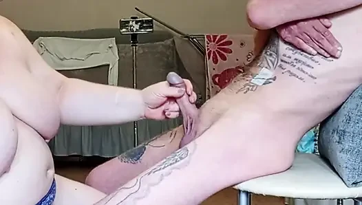 Stepmom Sucks Cock Until I Cum in Her Mouth