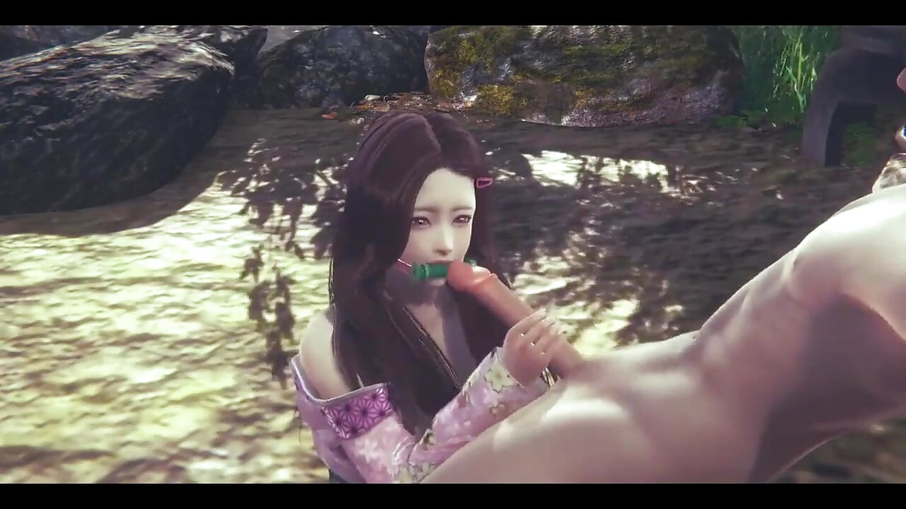 Demon slayer hentai - Nezuko y Shinobu Hardsex - japonés manga anime film game porno