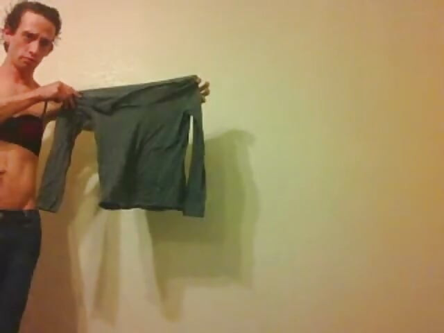 Transgirl Trying Clothes I No Longer Own (no Audio/no Sound)