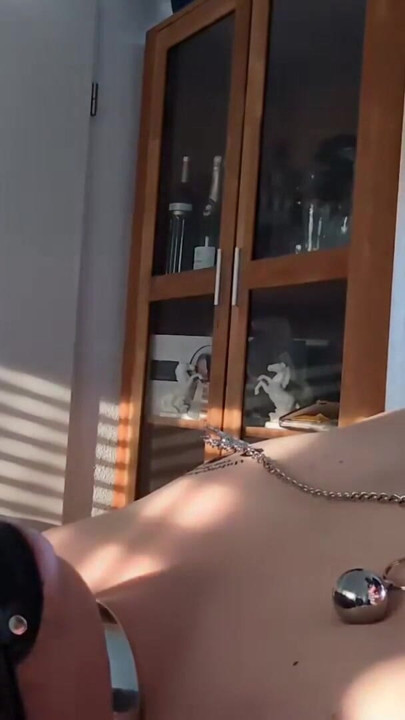 DomLady Mia SlaveOfM Hell of Pain Whips CBT and Punishment with Electricity and Nasty Braces - Part 7 | Clip 1