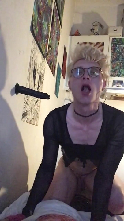 Sissy whore Jes love exposure! | Clip 1