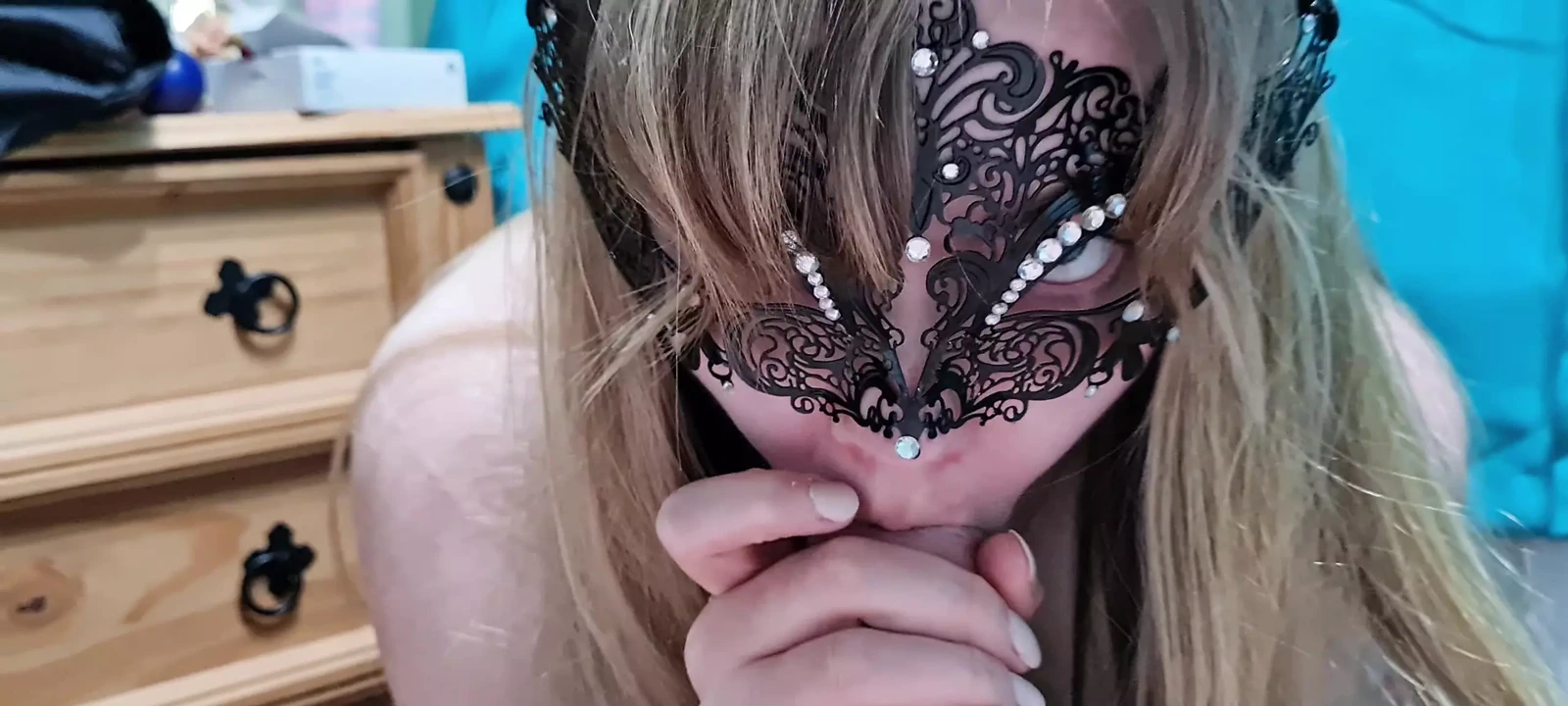 Innocent Teen Eager To Swallow Load