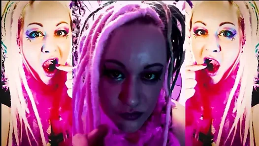 Если у вас большой толстый сочный белый член, Amz будет сосать его, инструкция по дрочке 4 AMZ