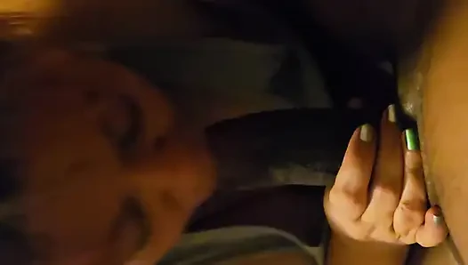 BBW SUCKING HARD BBC AND SWALLOW