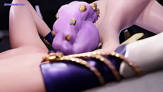 Teenie-porno-model livestream-dreier mit BBC - unzensierte 3D-Animation