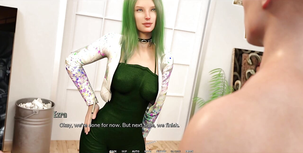Tabu University - Green Hair Emo Artist mówi, że jestem jej muzą