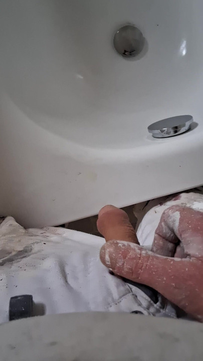 Painter Boy suddenly has to pee.