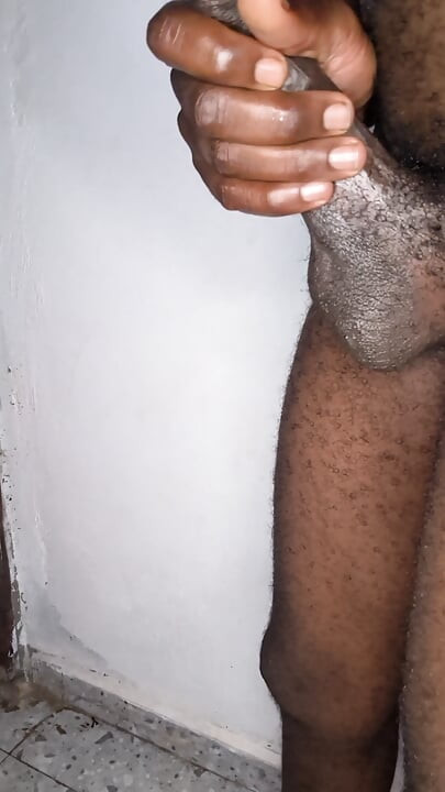 My wife can't stand my BBC so I have to masturbate every day
