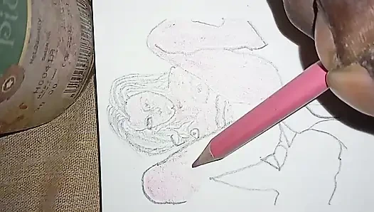 Моя настоящая сестренка трахается, рисует, индийская горячая сестренка