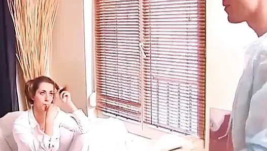 Cock Sucking French Babe Got Hige Load Over Her Face