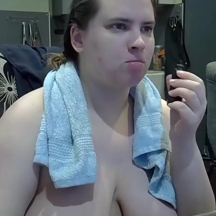 Tits, Belly, Smoking Vape