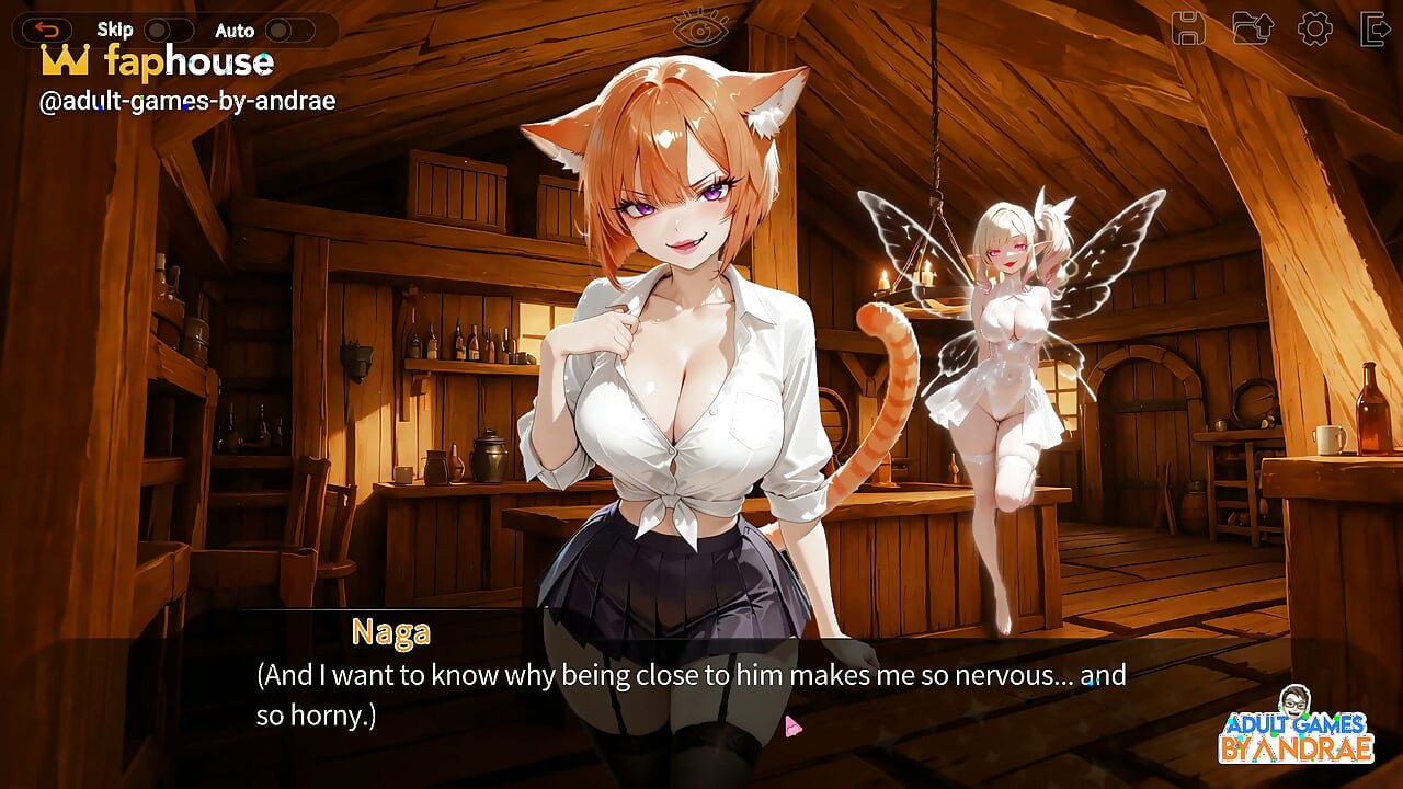 My Own Neko Girl Harem Gameplay Part 1 - Anal Fuck with Naga