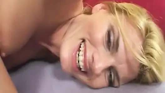 Blonde MILF Takes Thick Cock Deep and Hard
