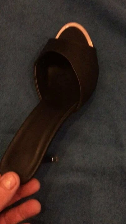 High heels mules