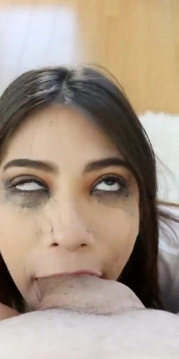 Stupid face cum