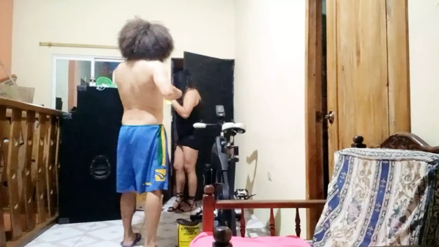 Argentina celebrates Halloween having intense sex with her stepbrother