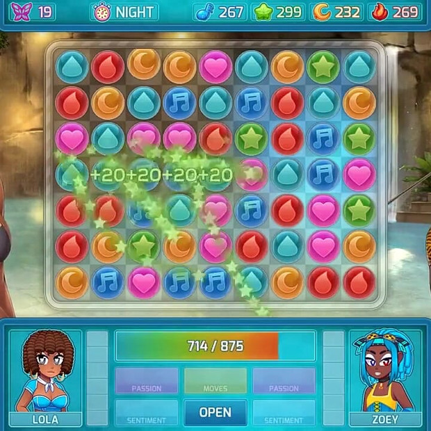Huniepop 2 - Tarikh Berganda - Bahagian 13 Jadi Wanita Miang Dalam Pakaian Dalam Oleh Loveskysan
