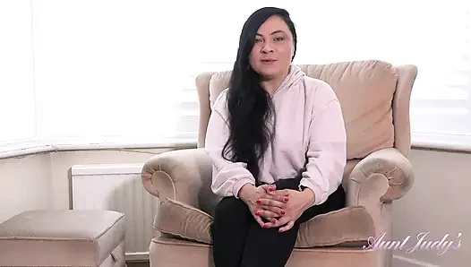 Chubby Hairy Amateur MILF Christina - Naughty Interview