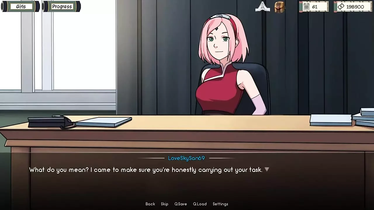 Kunoichi Trainer - Naruto Trainer v0.19.1 Part 93 Sexy Sakura's Wet Pussy by Loveskysan69