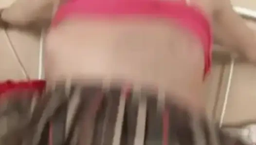 Aksi seks threesome hot cewek rusia