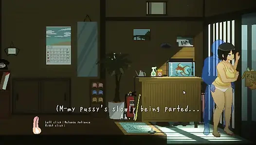 Hentai game - der wilde sommersex einer vollbusigen frau auf dem land