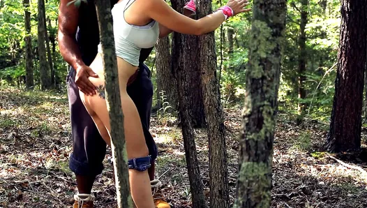 Nadia White gets TAKEN by Don Whoe in the woods Super Hot Films