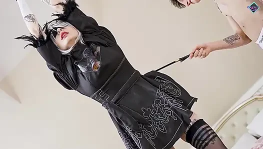 Nier Automata 2b Tied and Fucked