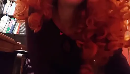 Chantal si cewek nakal ini nggak malu untuk kentut di mana-mana