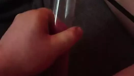 Pumping my Dick and big cumshot,