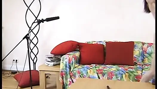 Hot MILF enjoys fucking her cunt with a dildo after fingering