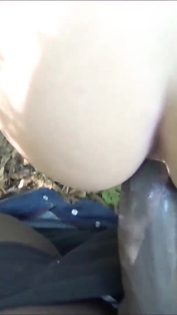 Spectacular moment from "Big Dick Refugee Fuck German College Teen Public in Forest"