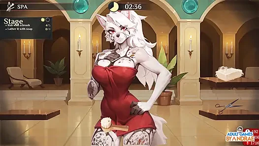 Hotel Tales Gameplay Part 3 - Helping Nikki Sort the Suitcases and Bathe Griselda the Huntress