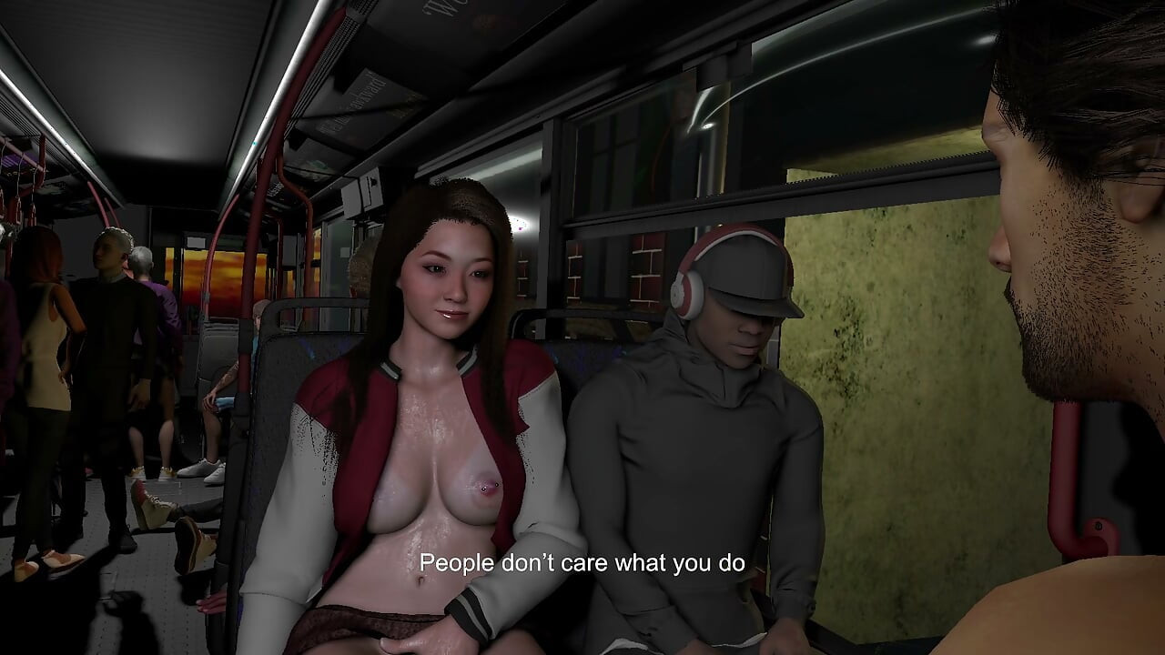 Public Bus Anal: Big Booty Girl Gets Her Ass Filled with Cum
