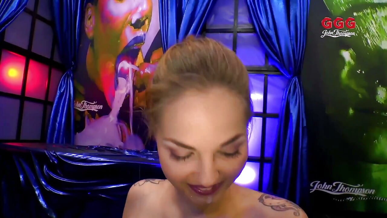 Bibi Swallows Cum in Extreme Ggg Bukkake Gangbang