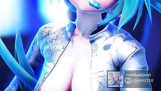 mmd r18 Miku GimmeXGimme vrchat fap hero game anal 3d hentai ahegao cosplay seks publik