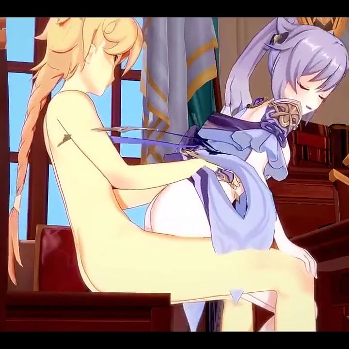 Genshin Impact Hentai - Aether x Ganyu口交和性交 - 日本亚洲漫画动漫游戏色情