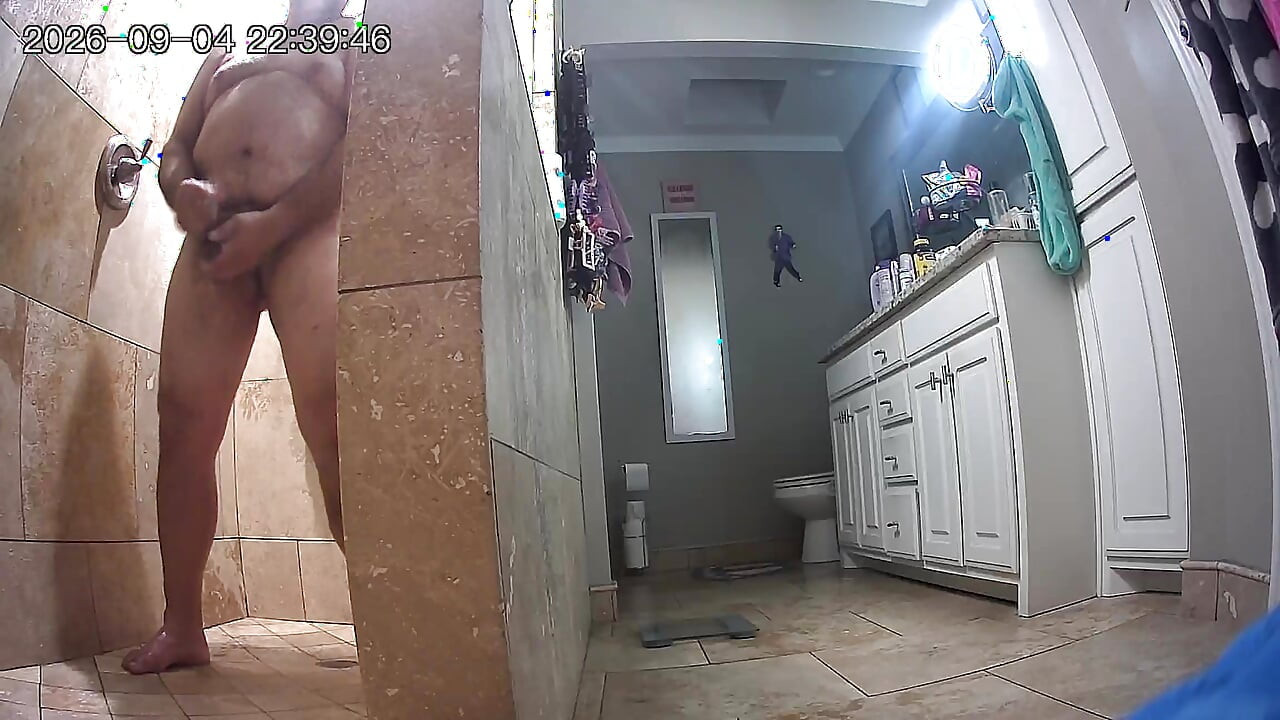 Masterbating in the shower