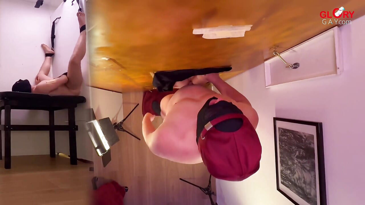 Hot Sweet Boy Gets Raw Bareback Fucked Deep at Czech Gloryhole - Xl Cock Breeding on Fuck Bench