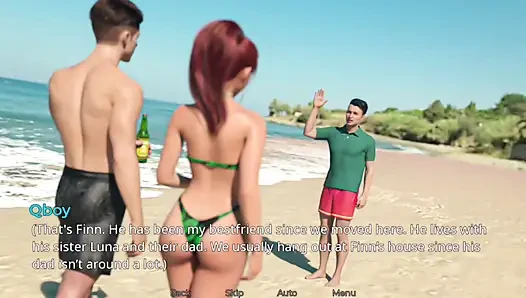 Der heiße stiefschwesterfick meiner freundin erwischt - das strandhaus - e03