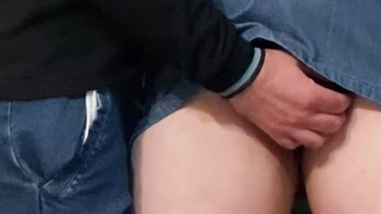 Old Stranger's Hand In My Sexy Pussy