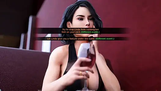 Milfy city #17 - linda nyepong dan ngentot kakiku di restuarant