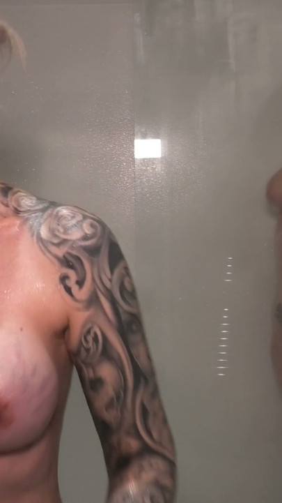 Four Naked Girls Share a Shower | Clip 2